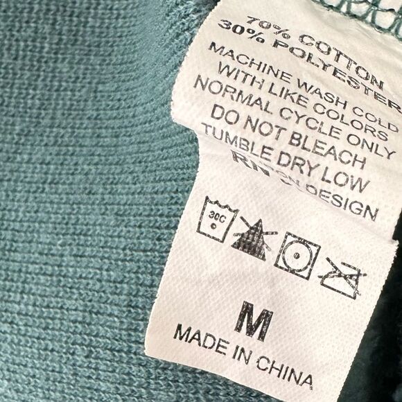 Glossier green/blue hoodie size medium - Picture 6 of 7